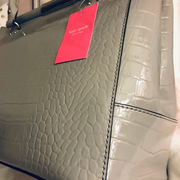 Kate Spade Grey KNIGHTSBRIDGE Large Shoulderbag NWT - Picture 16 of 16